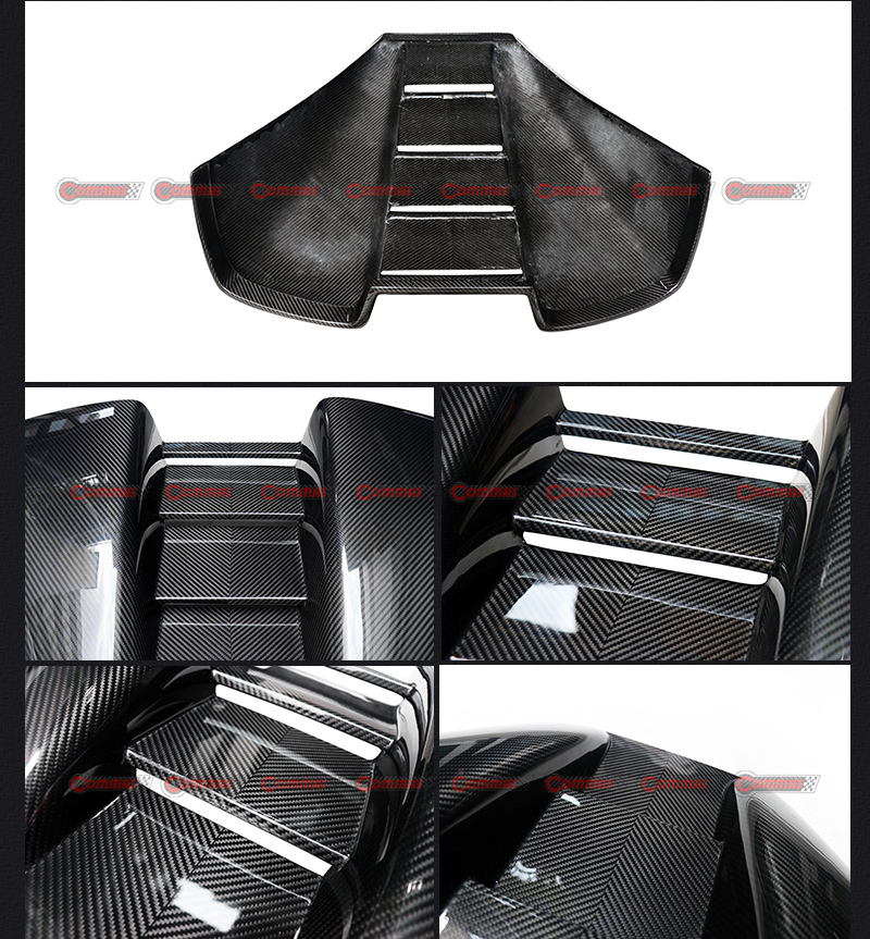 cap&ocirc; do motor novitec mclaren 540s