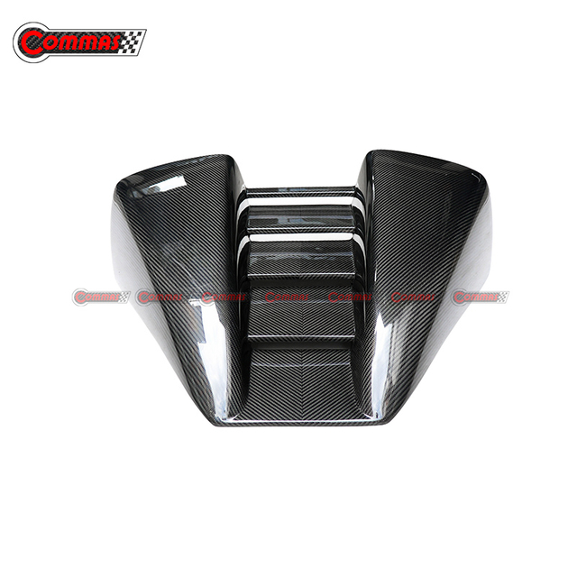 Capa do porta-malas do motor de fibra de carbono estilo Novitec para Mclaren 540S 570S 570GT