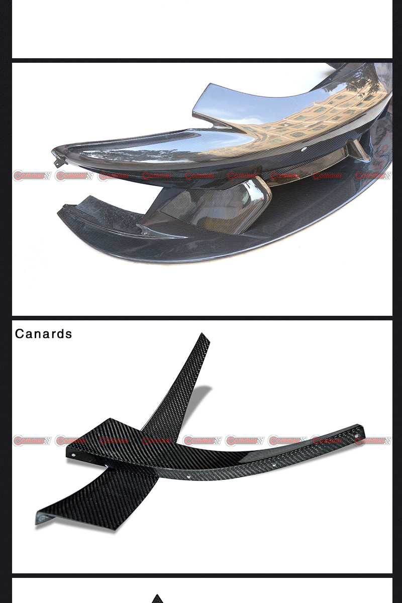 p&aacute;ra-choque dianteiro estilo gt4 mclaren 570s