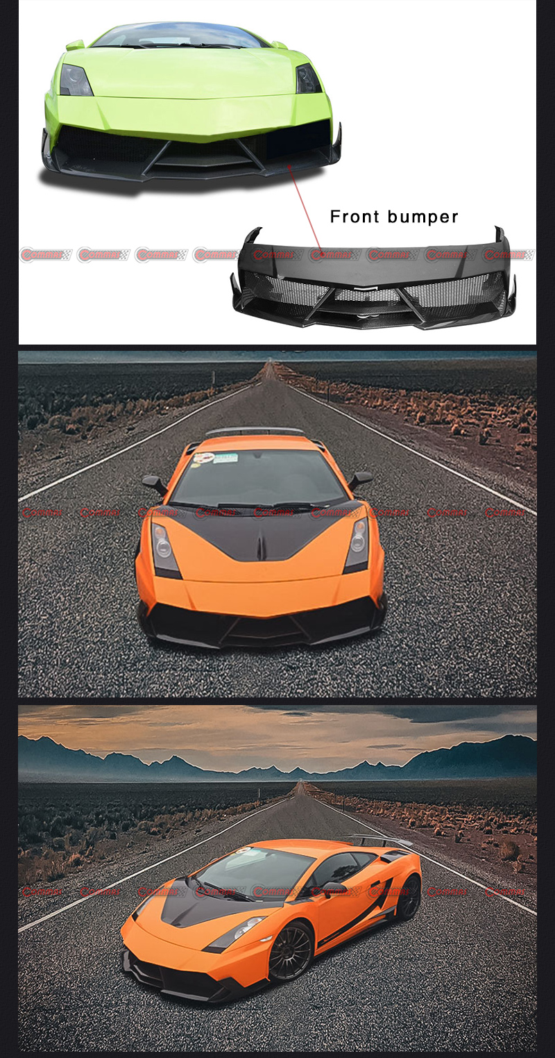 p&aacute;ra-choque dianteiro lambroghini gallardo