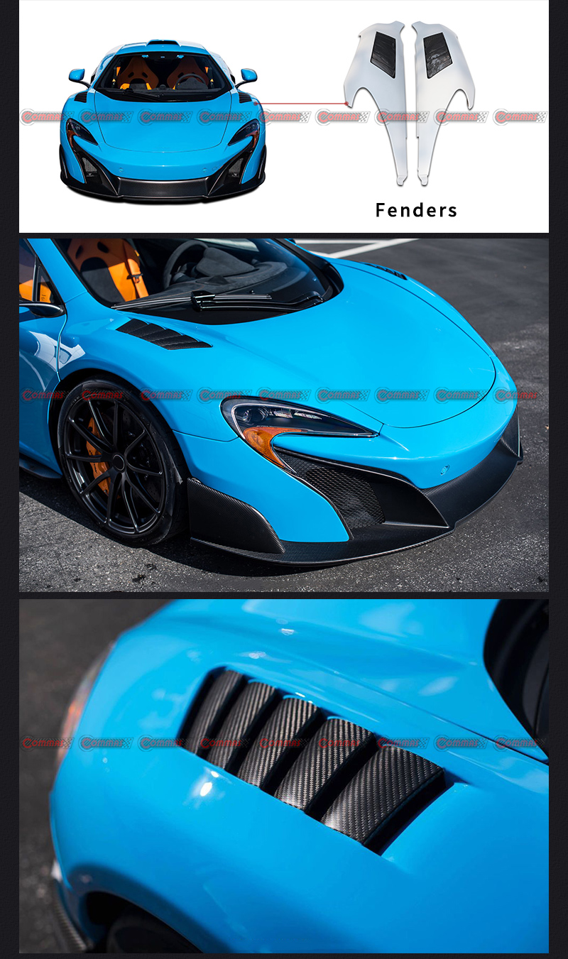 p&aacute;ra-choques do carro mclaren 650s
