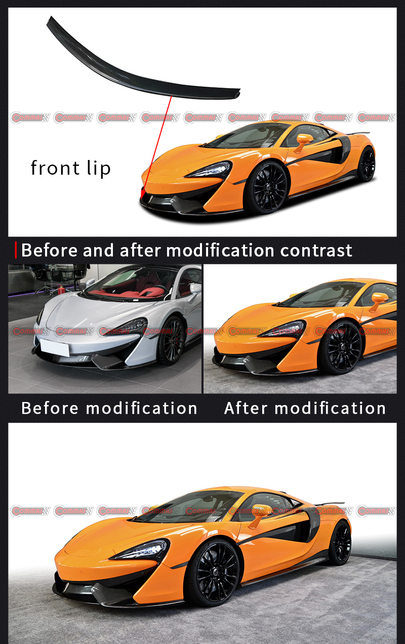 l&aacute;bio dianteiro novitec mclaren 540c