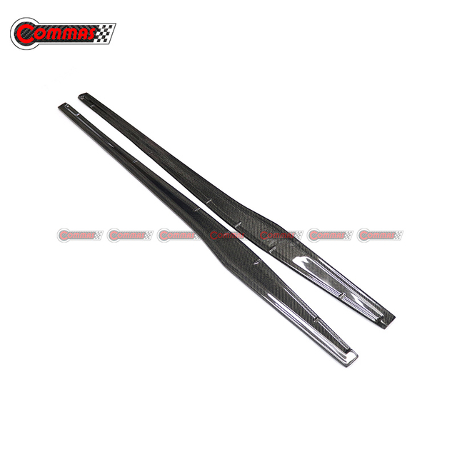 Saias laterais de fibra de carbono estilo DMC para Lambroghini Gallardo
