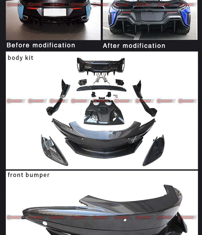 Kit Corporal Mclaren 540C 570S 600LT