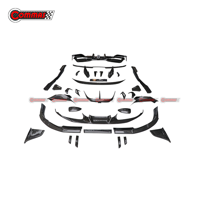 Kits de carroceria Mansory em fibra de carbono para Ferrari F8