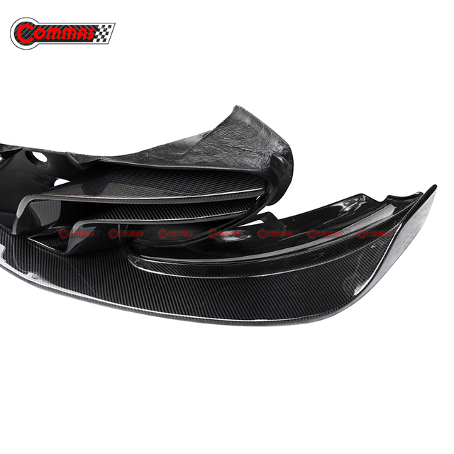 Divisor frontal de fibra de carbono estilo DMC para Mclaren MP4 12C