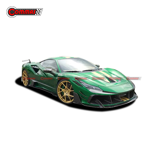 BodyKit de fibra de carbono estilo Mansory para Ferrari F8