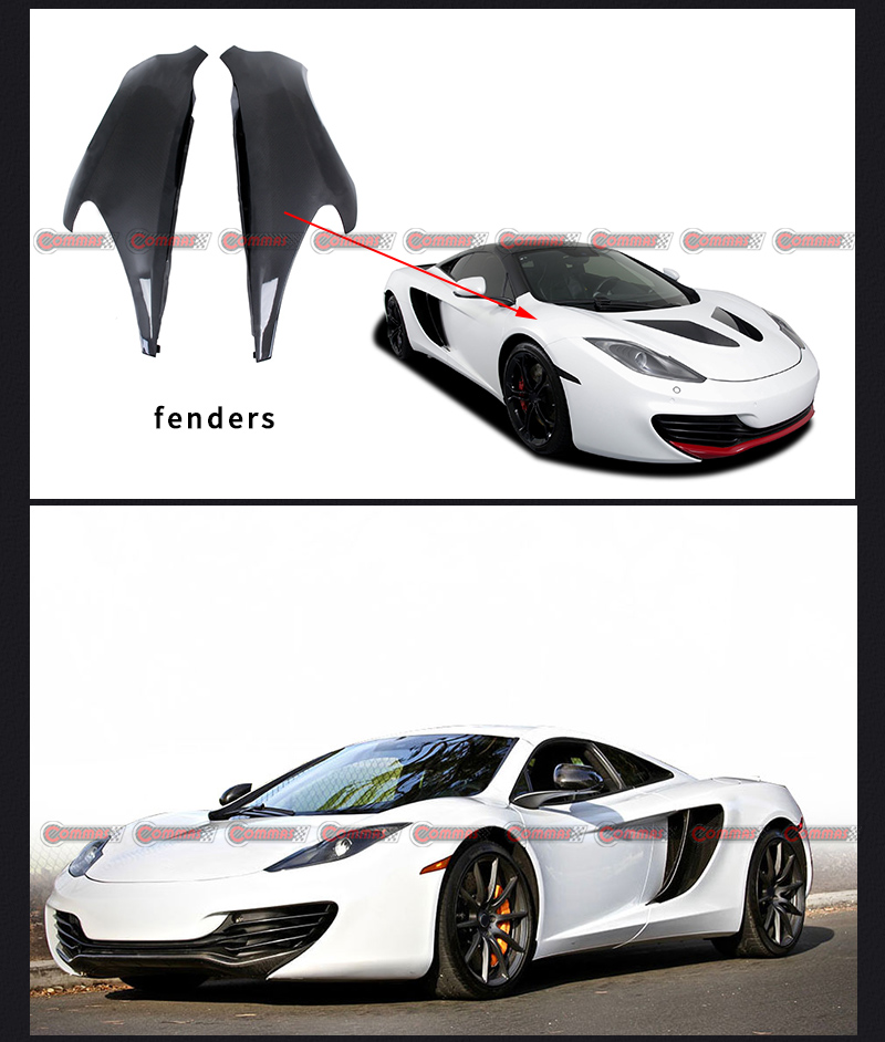 p&aacute;ra-lamas dianteiros oem mclaren mp4