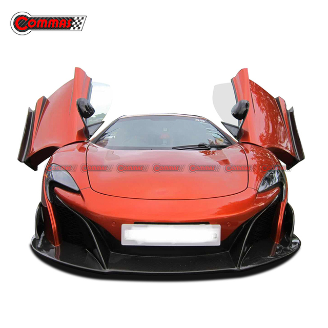 Kit de corpo de fibra de carbono estilo 675LT para Mclaren MP4 12c