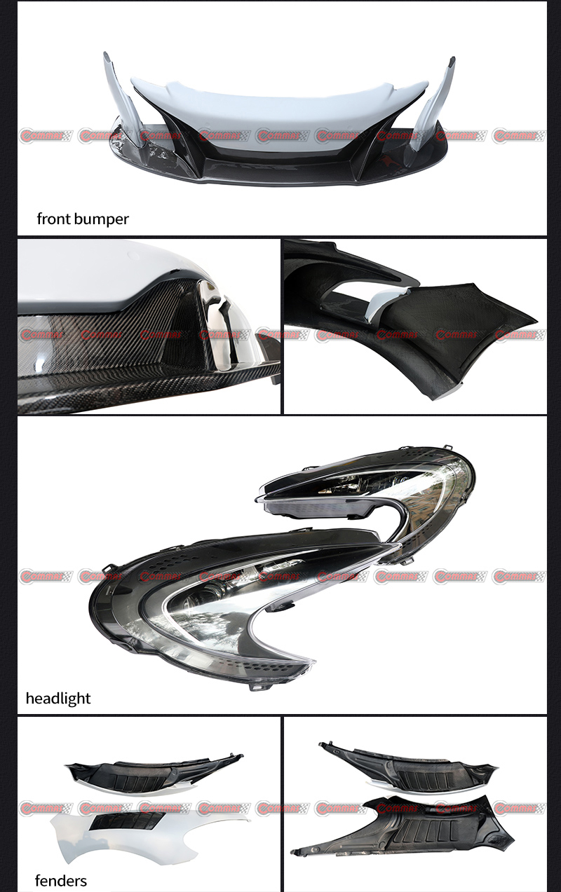 kit de carroceria mclaren mps12c para 675lt