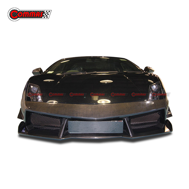 Pára-choque dianteiro de fibra de vidro estilo RZ para Lambroghini Gallardo LP550