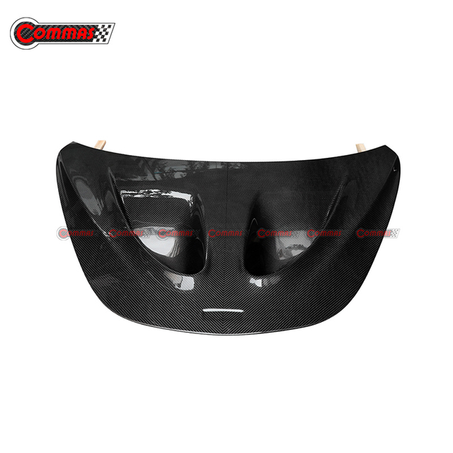 Capa de motor de fibra de carbono estilo P1 para Mclaren 540C 570S 600LT