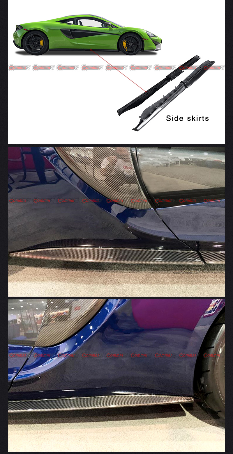 Saias Laterais McLaren 540C-570S OEM
