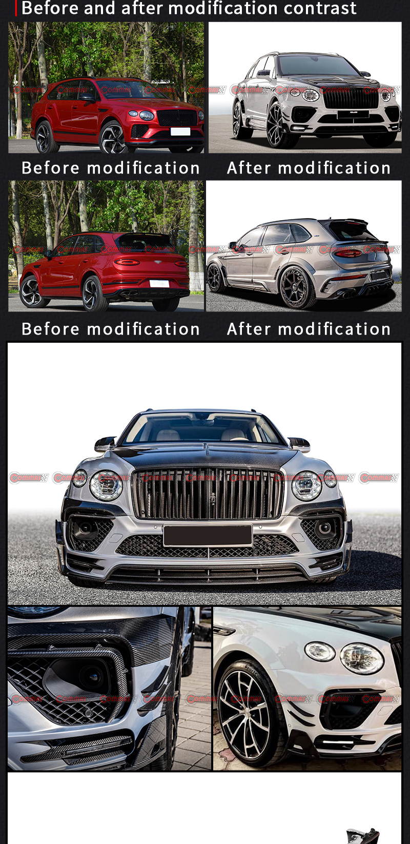 bentley bentayga mansory cit de corpo largo