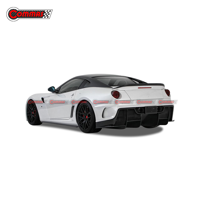 Kit de carroceria de fibra de carbono estilo Vorsteiner para Ferrari 599