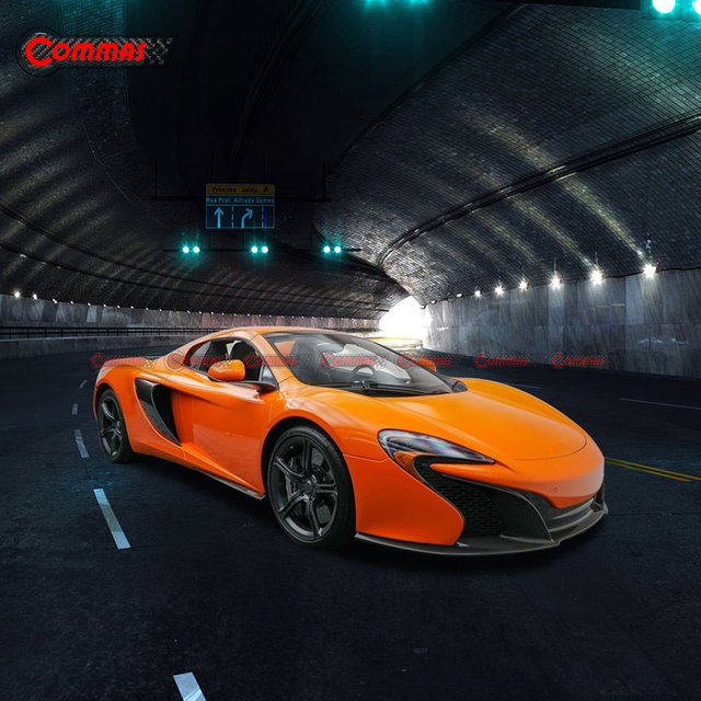 Saia lateral de fibra de carbono estilo OEM para Mclaren 650S