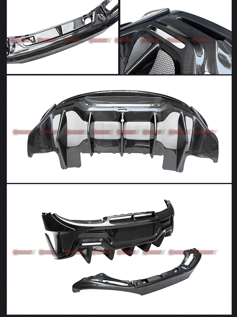 p&aacute;ra-choque traseiro mclaren 600lt