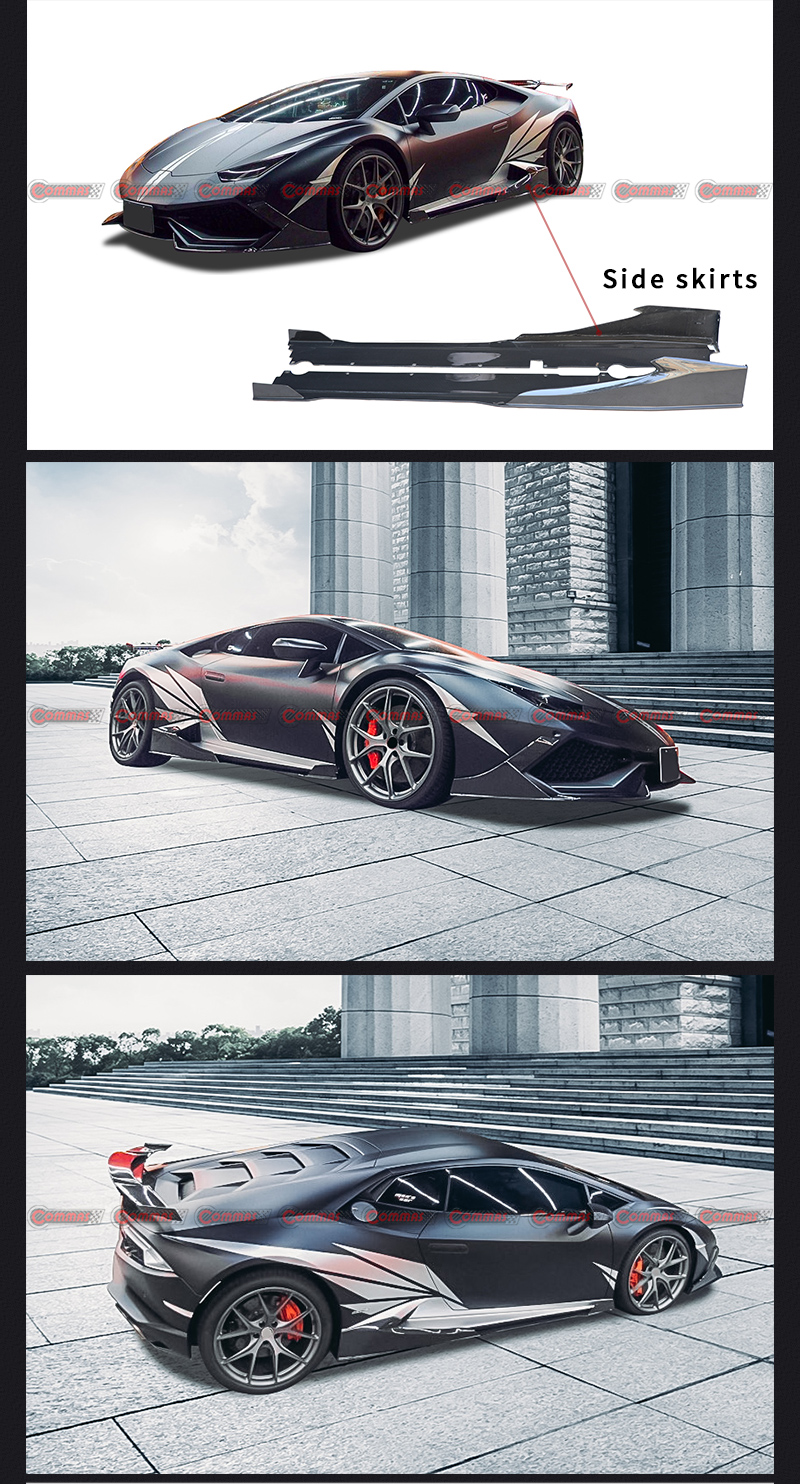 saias laterais lambroghini huracan md