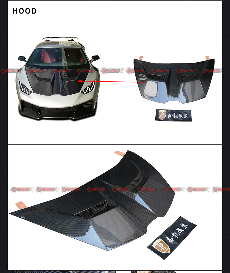 cap&ocirc; do motor lambroghini huracan vorsteiner