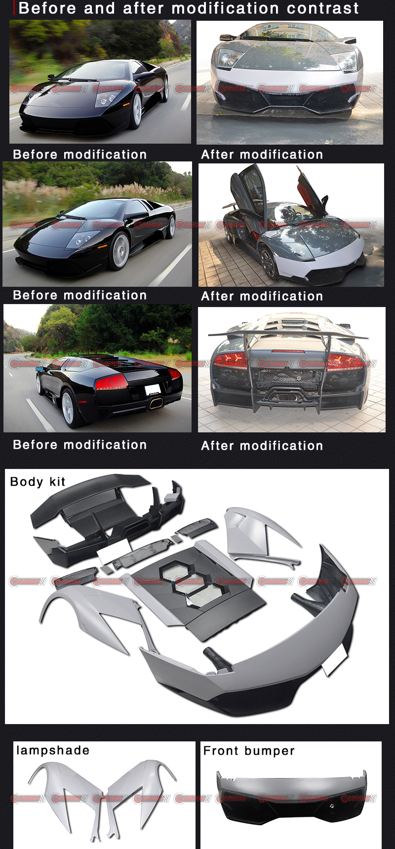 atualiza&ccedil;&atilde;o para kit de corpo lp670