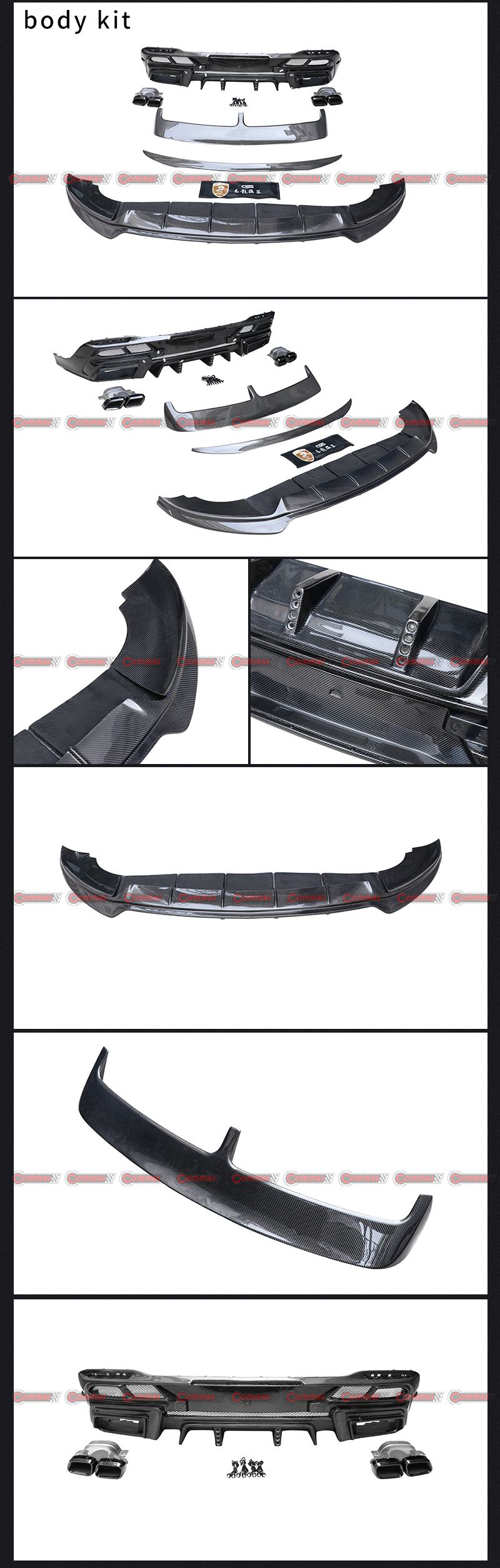 kit de carroceria larte mercedes benz