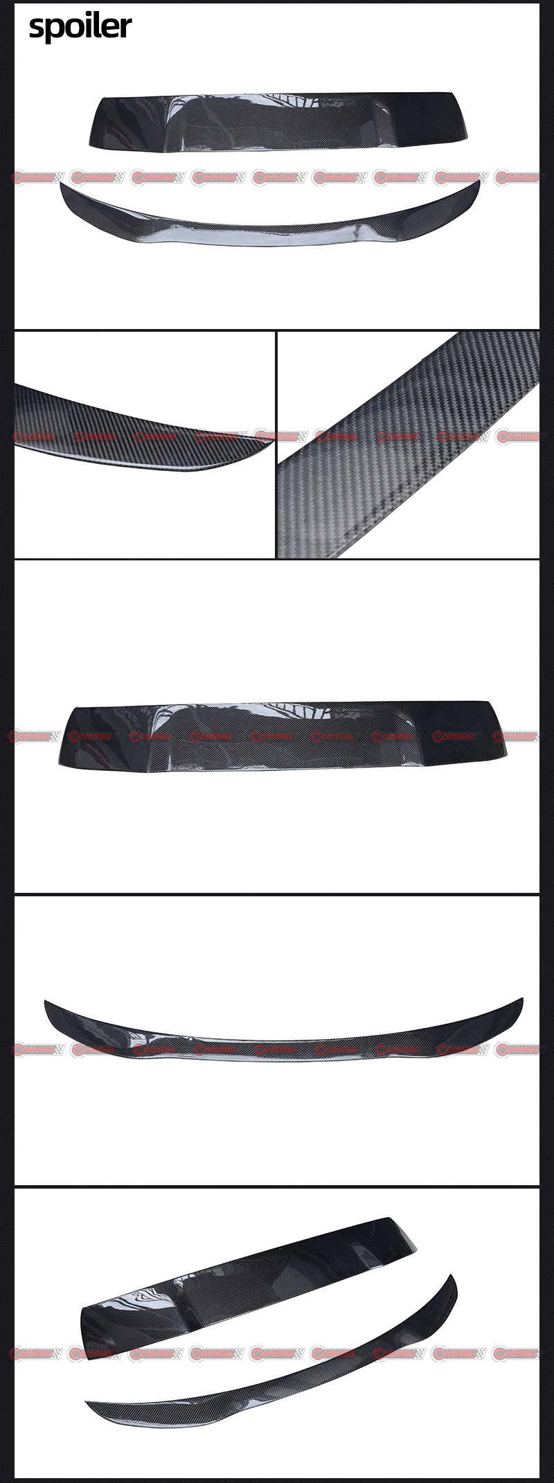 spoiler traseiro mansory mercedes benz gle