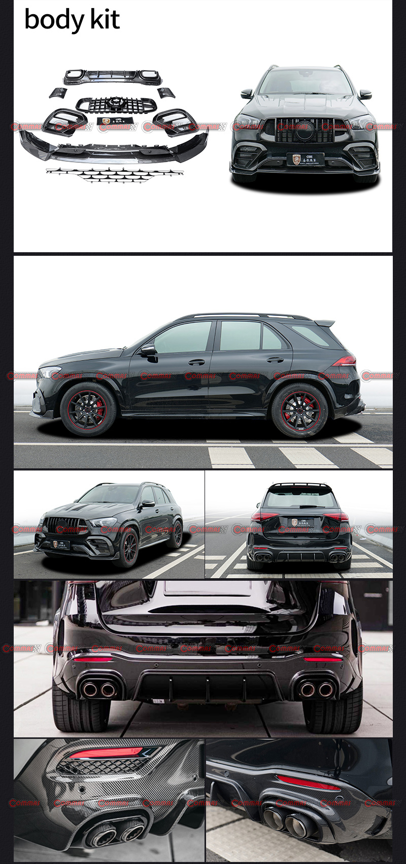kit de carroceria brabus 800 mercedes benz gle