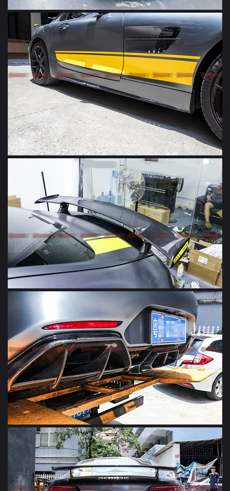 Bodykit estilo gtr para amg gt