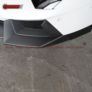 Abas divisoras frontais de fibra de carbono estilo OEM para Lamborghini Aventador Lp700 