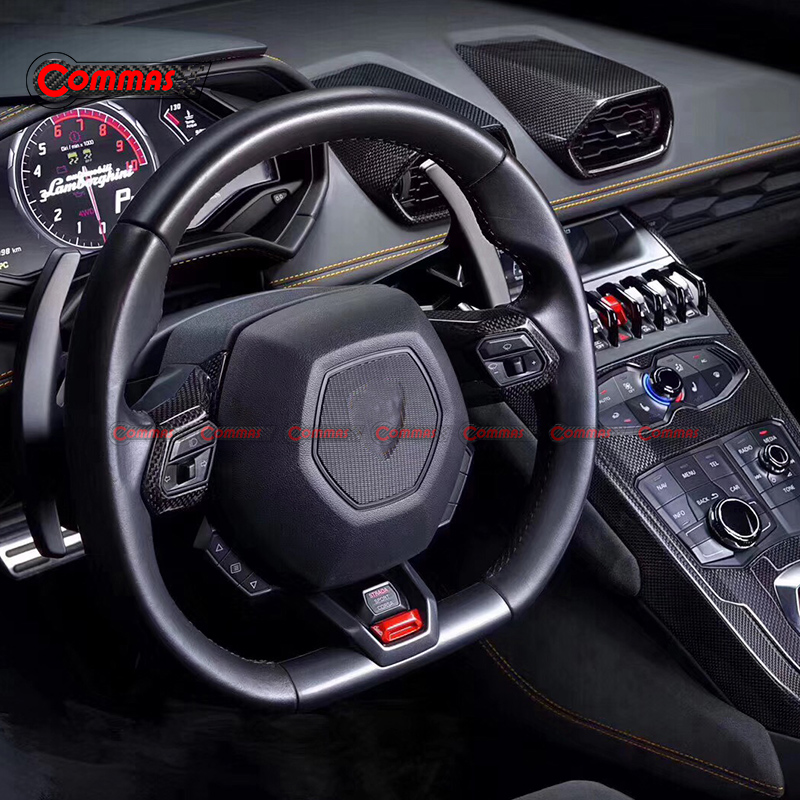 Interior em fibra de carbono Lamborghini Huracan LP610
