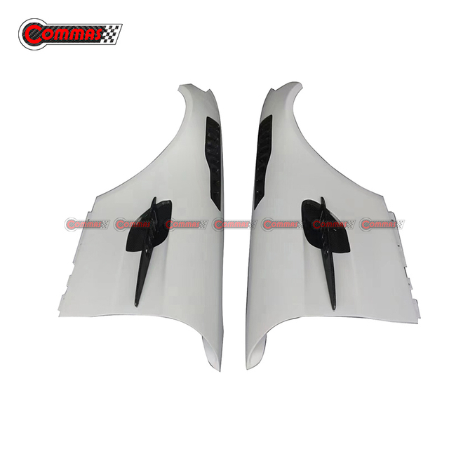 Pro pára-choques dianteiros de carro de fibra de carbono estilo para Mercedes Benz AMG GT