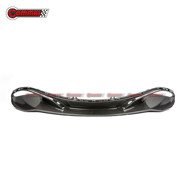 Lábio frontal de fibra de carbono estilo OEM para Mclaren 720S