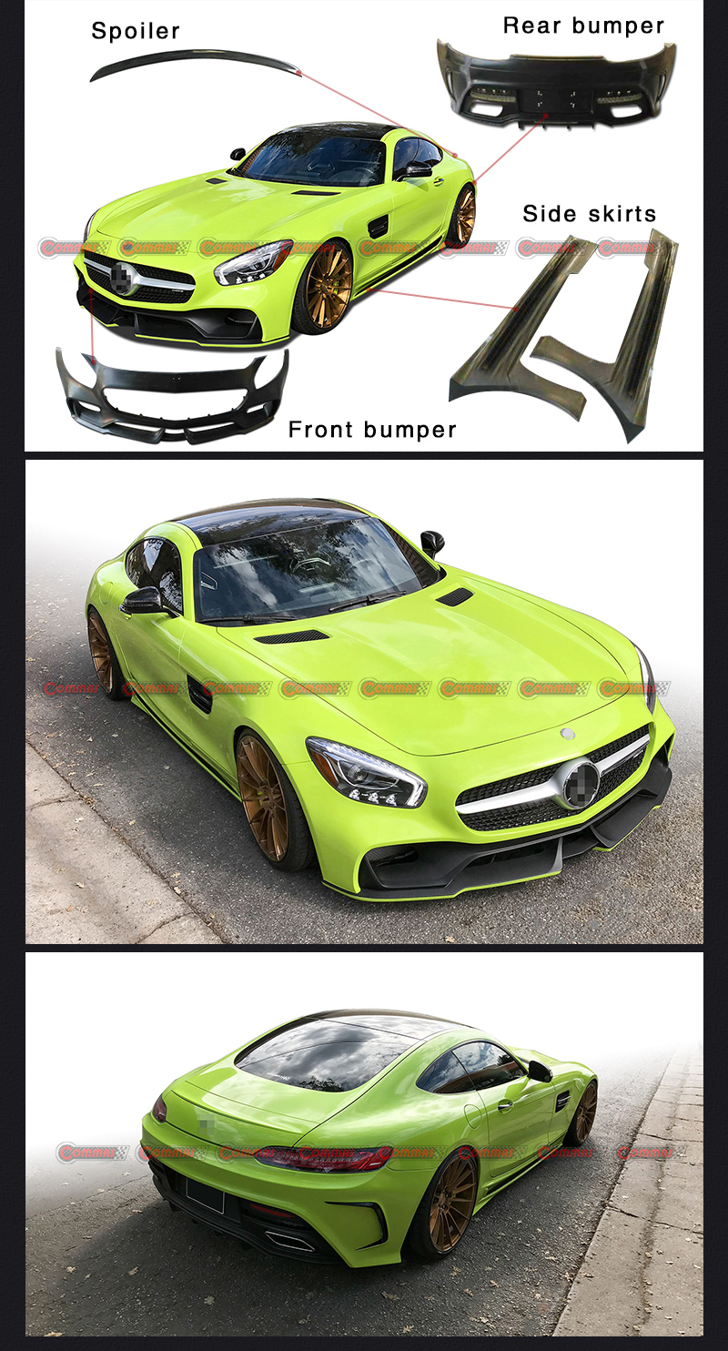kit de carroceria estilo wald mercedes benz amg gt gts
