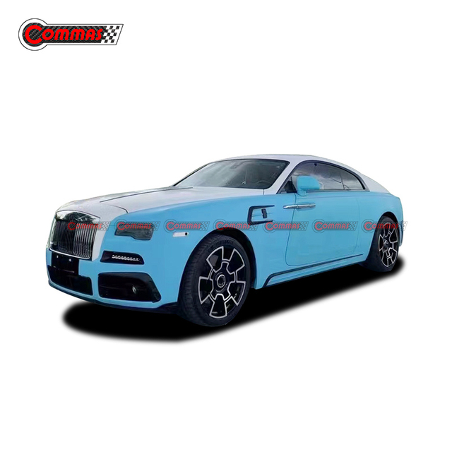 Kit de carroceria Mansory de fibra de carbono seco para Rolls Royce Wraith