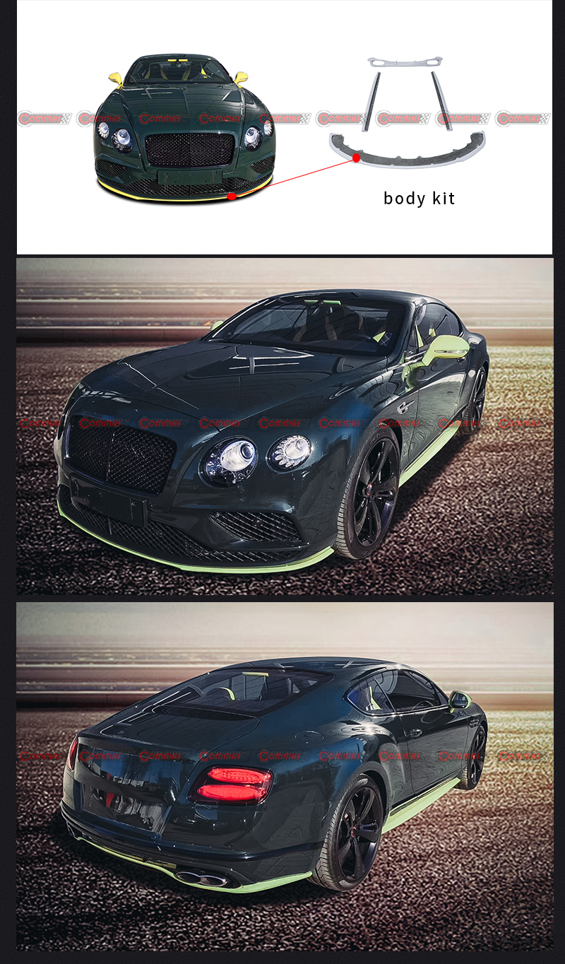 Kits de carroceria estilo Bentley Continental GT V8S