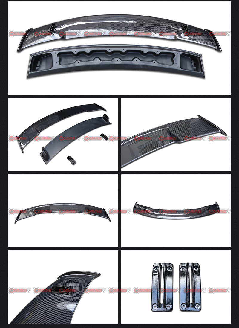 spoiler traseiro estilo gtr mercedes benz amg gt