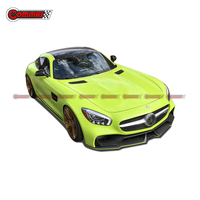 Kit de corpo de fibra de carbono estilo Wald para Mercedes Benz AMG GT GTS