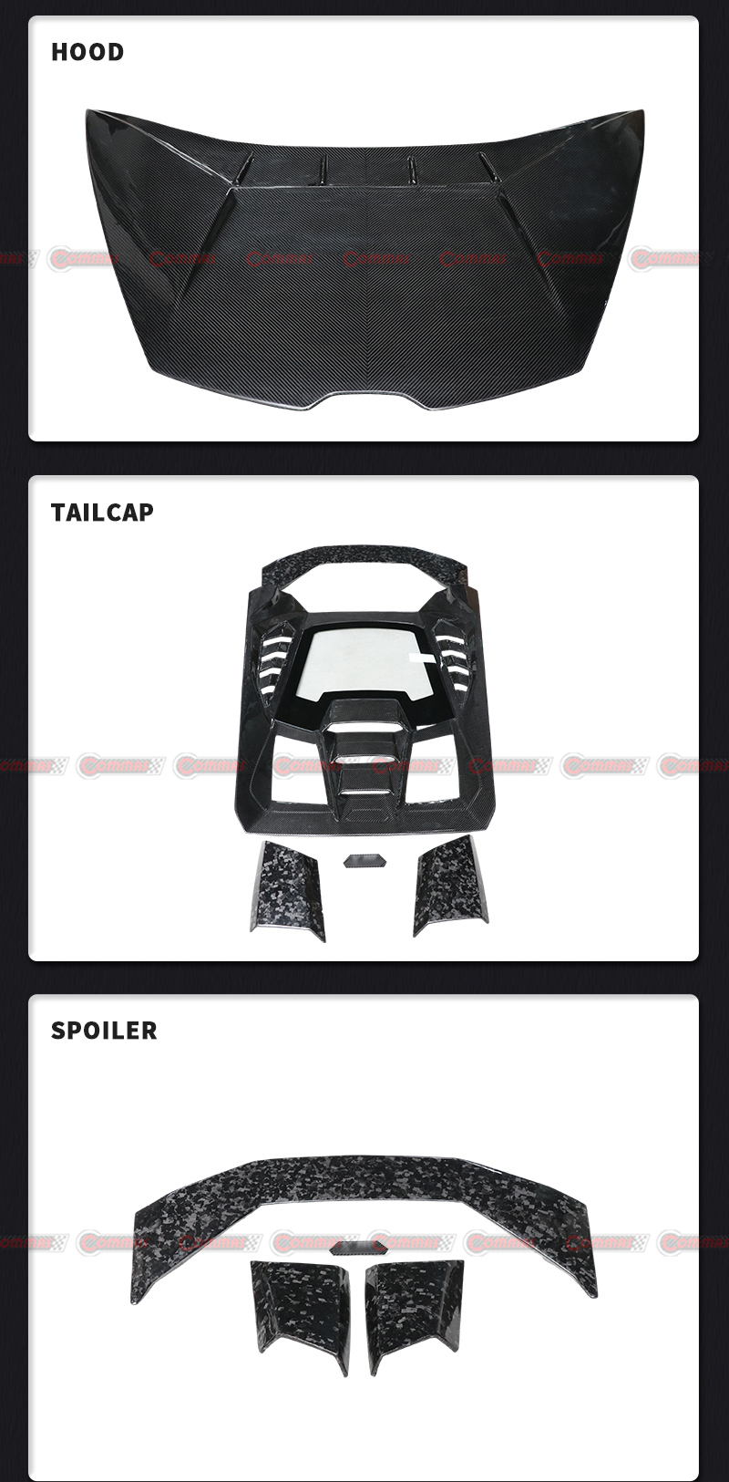 Kit de carroceria Tecnica para Lambroghini Huracan