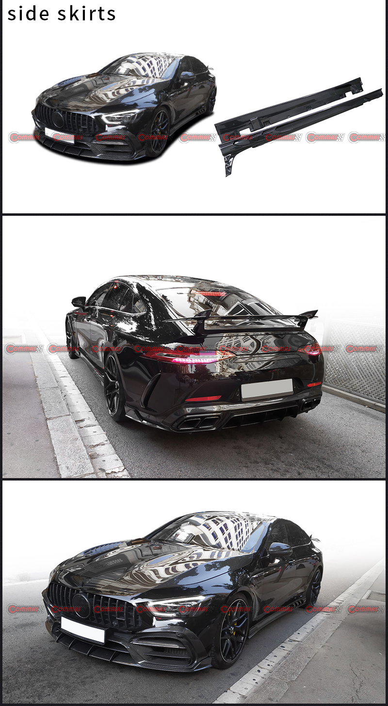 saias laterais estilo topcar mercedes benz amg gt