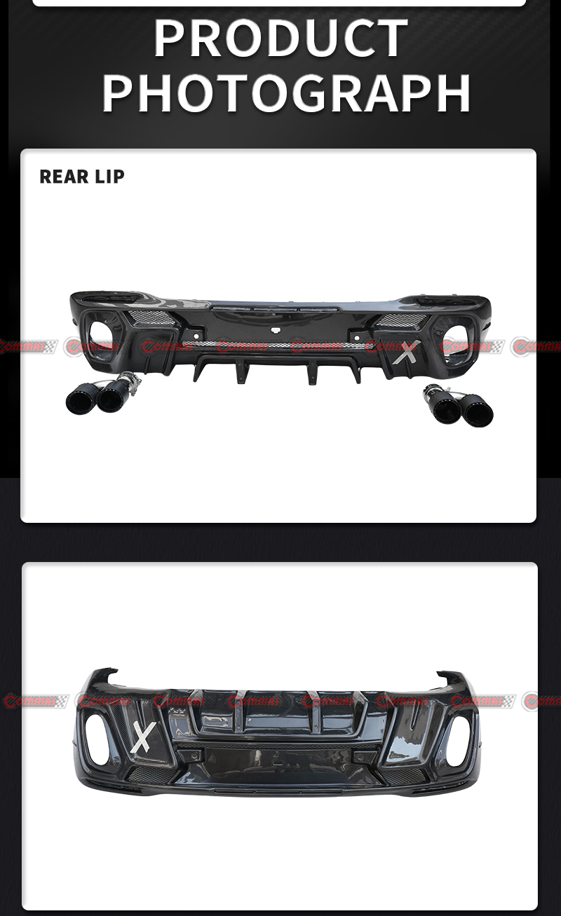 mercedes benz gle larte difusor traseiro