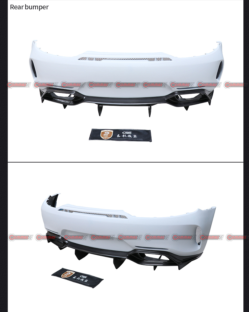 p&aacute;ra-choque traseiro imp mercedes benz amg gt
