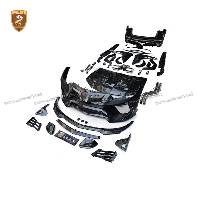 Kit de carroceria Mansory em fibra de carbono Lamborghini Urus 