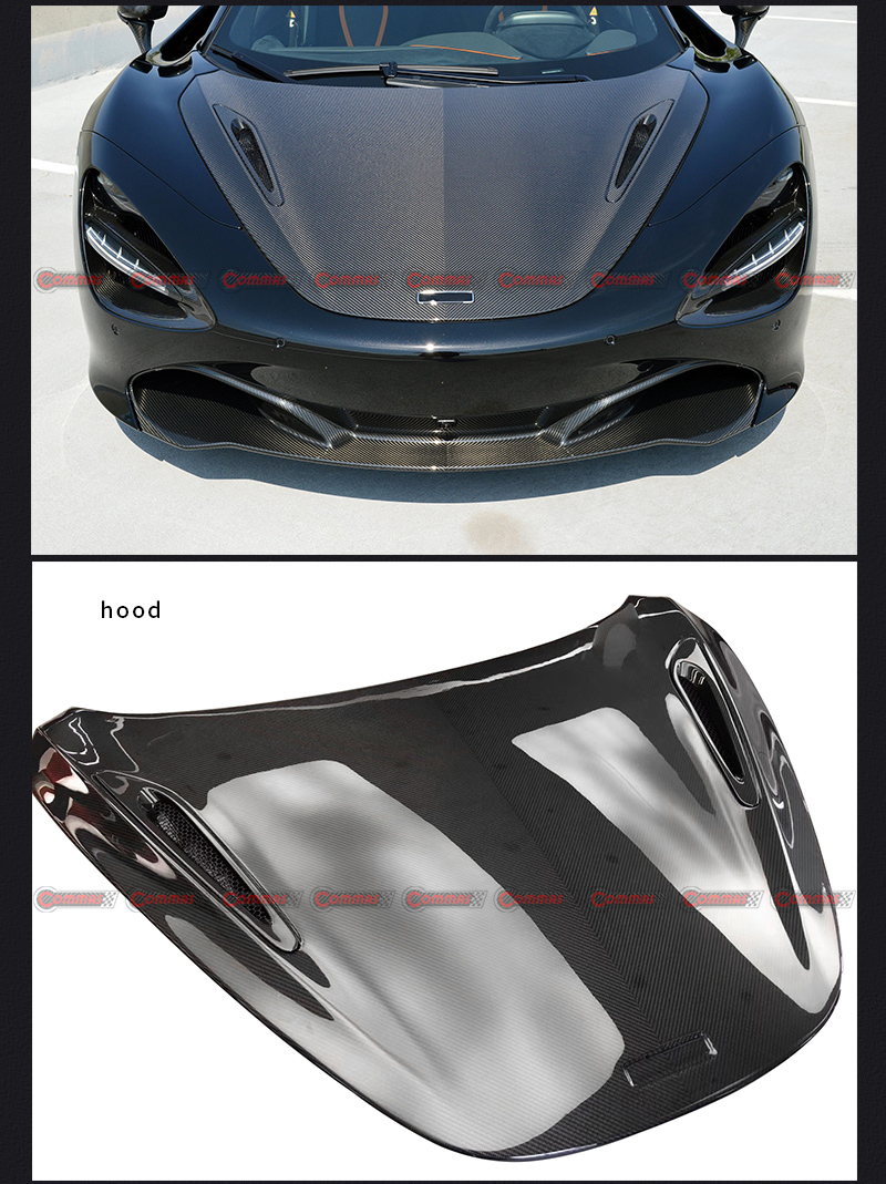 Cap&ocirc; de carbono para Mclaren 720S