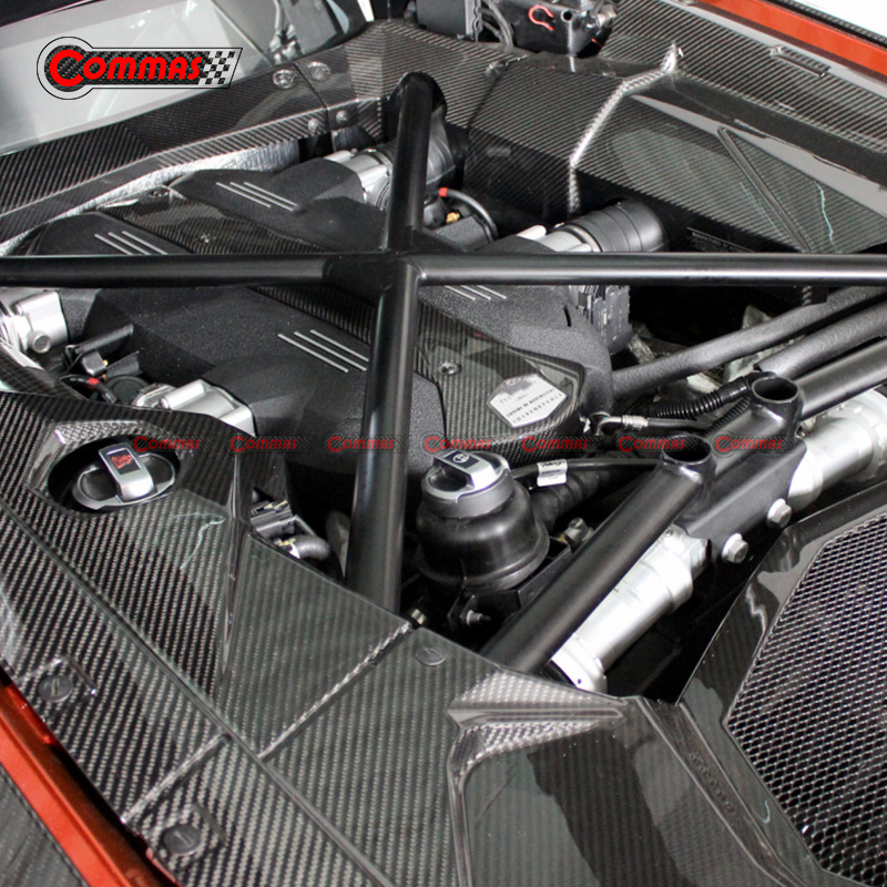 Interior do motor em fibra de carbono Lamborghini LP700