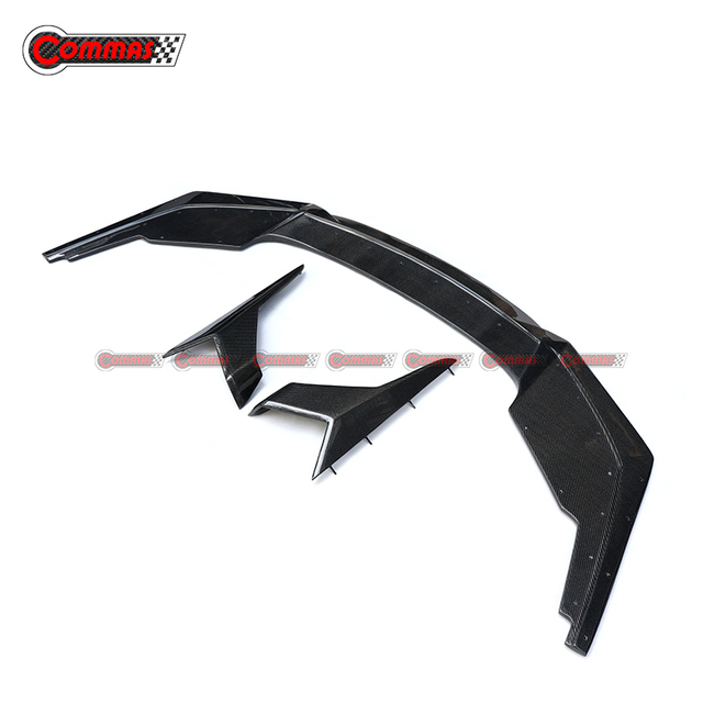 Bordo dianteiro de fibra de carbono para peças de carro estilo Lamborghini Hurcan Lp610 Dnc