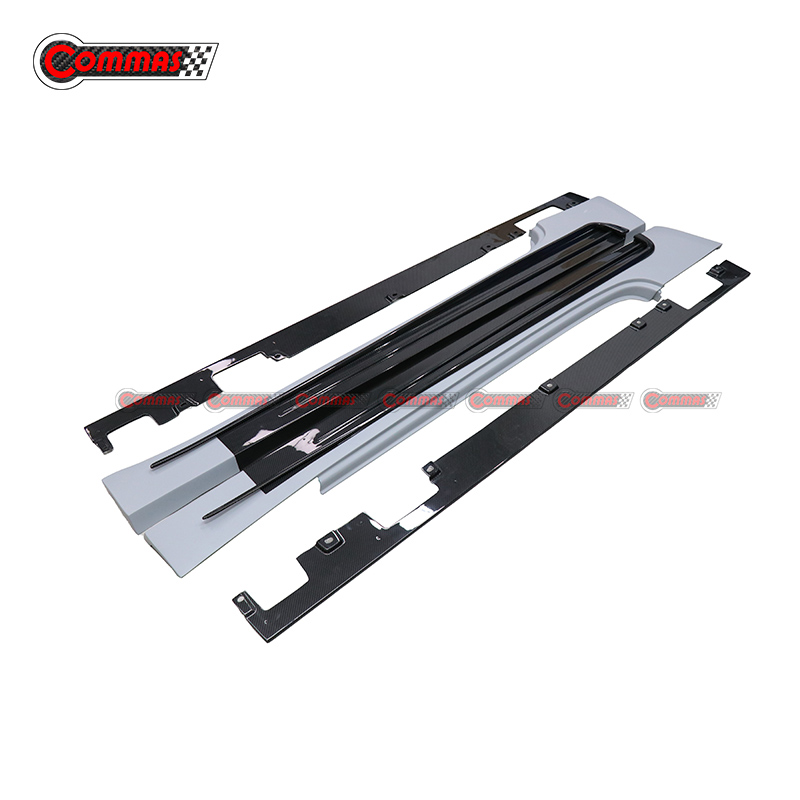 Saias laterais de fibra de carbono seca Rolls Royce Wraith