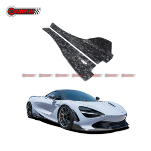 Saias laterais de fibra de carbono forjada Vorsteiner para Mclaren 720S