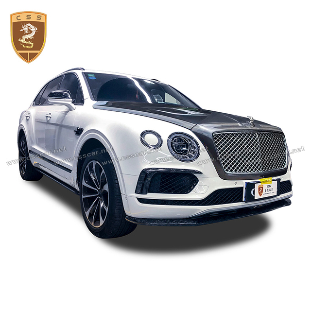 Kit de carroceria Bentley Bentayga W12 com capô mansory
