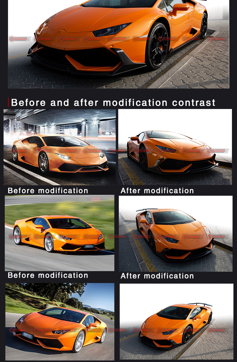 l&aacute;bio dianteiro dmc lambroghini huracan