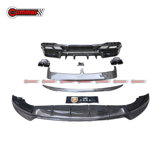 Kit de carroceria em fibra de carbono estilo Larte para Mercedes Benz GLE SUV